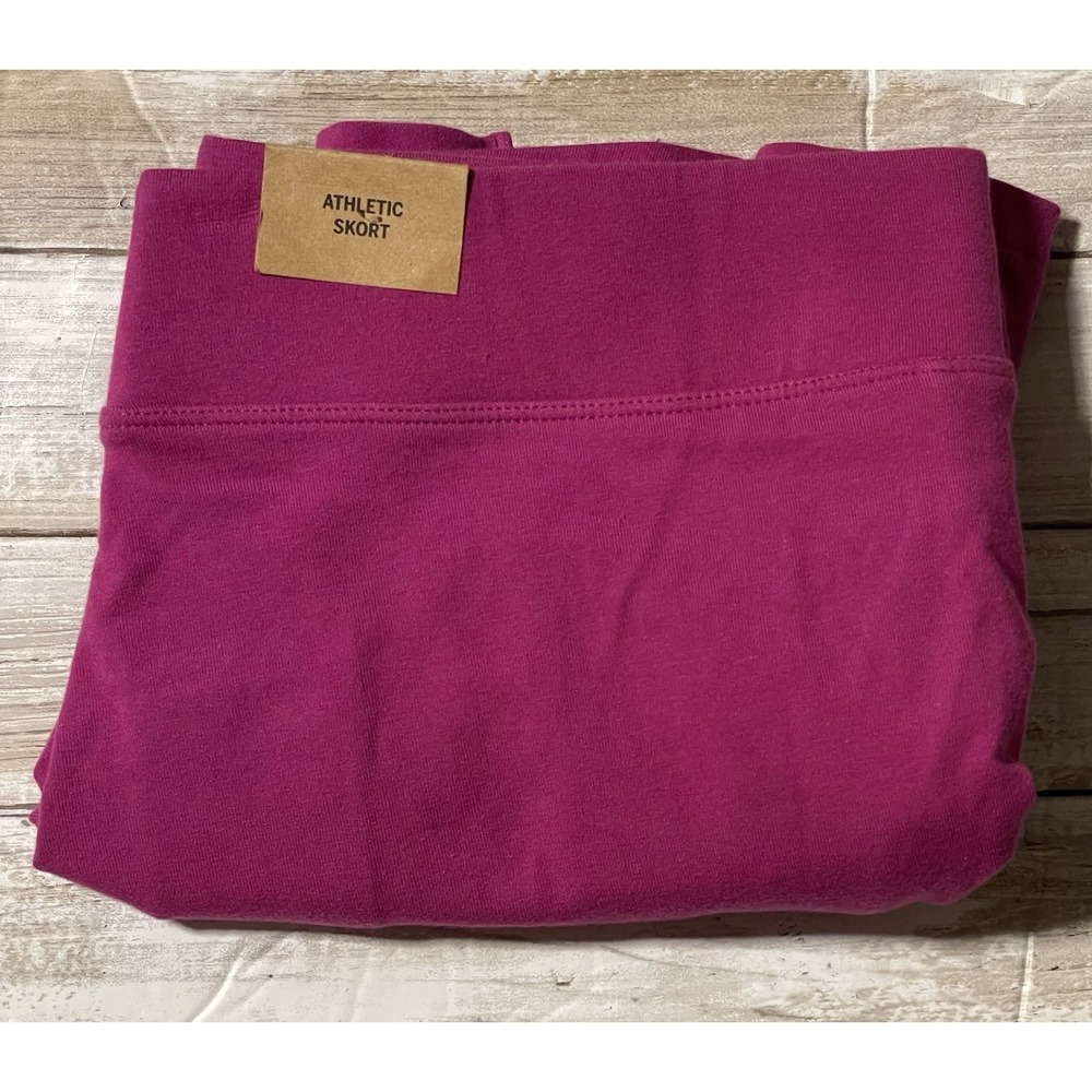 NWT Pink By Victoria Secret Pink Active Athletic Skort Size Large Fuchsia Pink